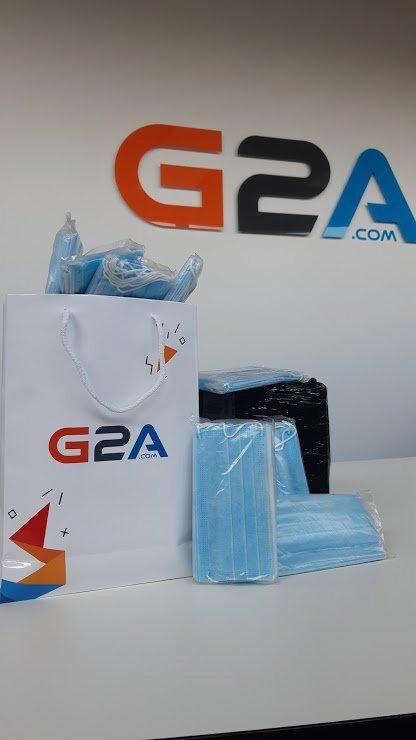 G2A bought several hundred facemasks for its employees in January 2020