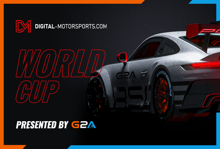 The Digital Motorsports World Cup, brought to you by G2A.COM, starts this Sunday