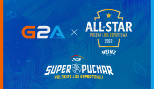 G2A.COM is a partner of HEINZ PLE ALL-STAR 2022 in Gdynia, you can get discount codes on games and skins there