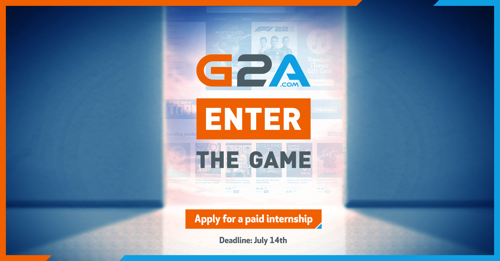 Join G2A’s new internship program