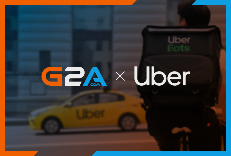 G2A.COM partnerem Uber, vouchery Uber w ofercie naszego marketplace