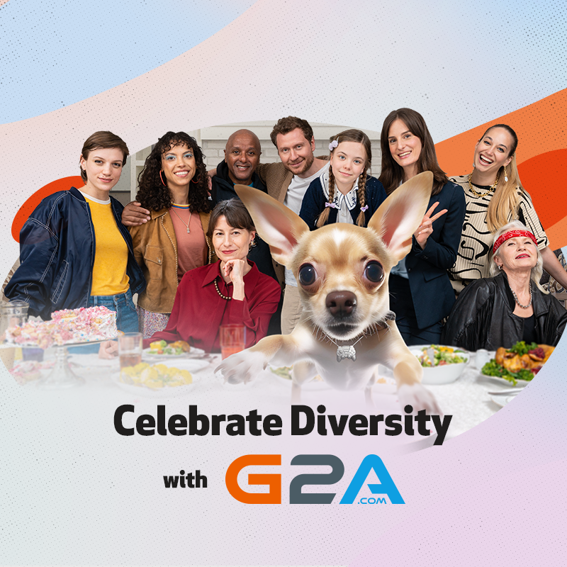 G2A.COM celebrates diversity of its employees, products, customers, partners and gaming with its first diversity campaign
