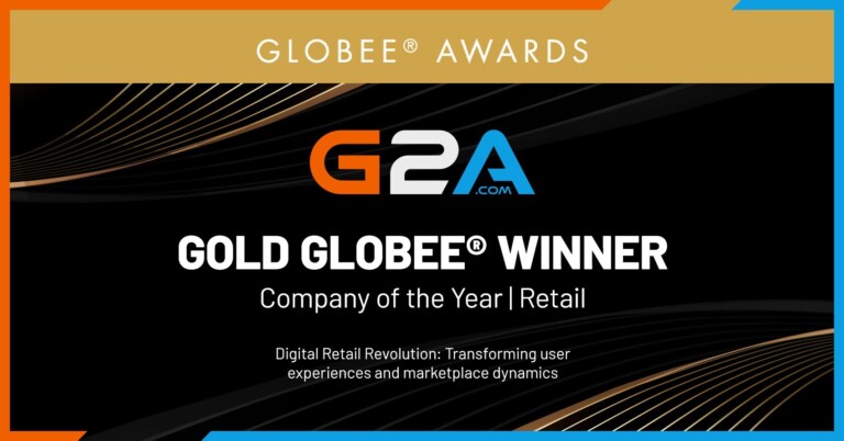 G2A.com named ‘Company of the Year: Retail’ at the 14th Annual 2024 Globee® International Business Awards