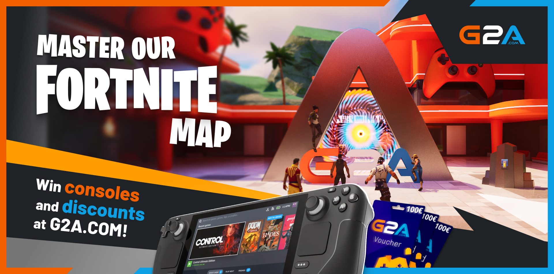 G2A.COM Unlocks Adventure with the Launch of Its First Fortnite Map